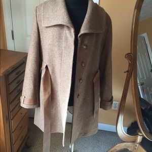 Dana Buchman Tweed Coat